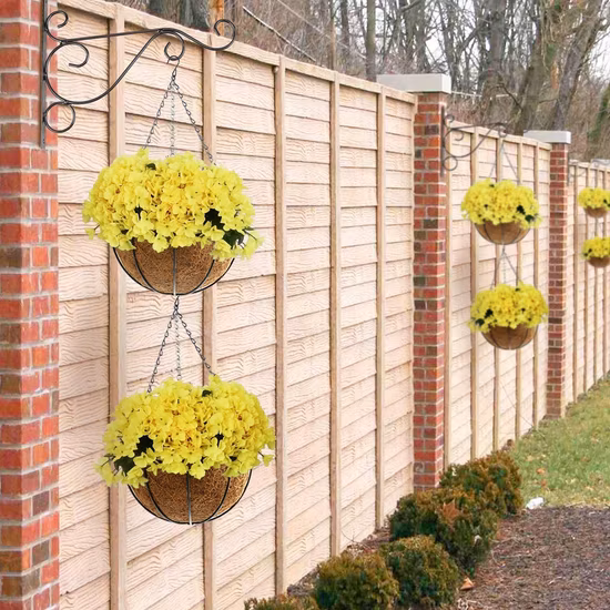 Plástico pendurado vasos de flores corrente hidropônica plantas crescente cesta elegante para casa quarto jardim fazenda wyz19880